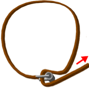 The pulley function of the crank noseband